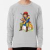 ssrcolightweight sweatshirtmensheather greyfrontsquare productx1000 bgf8f8f8 24 - Dragon Quest Merch