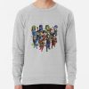 ssrcolightweight sweatshirtmensheather greyfrontsquare productx1000 bgf8f8f8 36 - Dragon Quest Merch